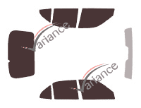 Hyundai Accent (2) 5-door (2000 - 2006) tinted film kit Hyundai Accent (2) 5-door (2000 - 2006) tinted film kit