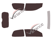 Hyundai Getz 3-door tinted film kit (2002 - 2009) Hyundai Getz 3-door tinted film kit (2002 - 2009)