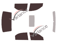 Tinted film kit Hyundai Sonata (4) 4-door sedan (2002 - 2005) Tinted film kit Hyundai Sonata (4) 4-door sedan (2002 - 2005)