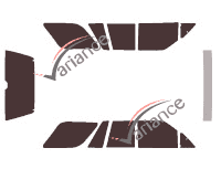 Kit film teinté Isuzu Rodeo (1) 5 portes (1989 - 1993) Kit film teinté Isuzu Rodeo (1) 5 portes (1989 - 1993)