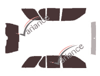 Kit film teinté Isuzu Rodeo (3) 5 portes (1998 - 2005) Kit film teinté Isuzu Rodeo (3) 5 portes (1998 - 2005)