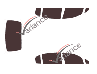 Bentley Flying Spur Sedan 4-door tinted film kit (2005 - 2013) Bentley Flying Spur Sedan 4-door tinted film kit (2005 - 2013)