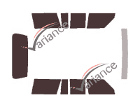 Jeep Cherokee (2) 5-door tinted film kit (1984 - 2001) Jeep Cherokee (2) 5-door tinted film kit (1984 - 2001)