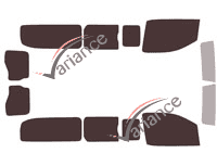 Tinted film kit Fiat Talento (3) Long 5/6 doors (since 2020) Tinted film kit Fiat Talento (3) Long 5/6 doors (since 2020)