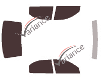 Tinted film kit Kia Magentis Sedan 4-door (2000 - 2006) Tinted film kit Kia Magentis Sedan 4-door (2000 - 2006)