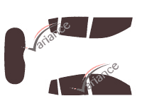 Tinted film kit Kia Picanto (1) 5-door (2004 - 2011) Tinted film kit Kia Picanto (1) 5-door (2004 - 2011)