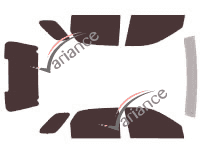 Kit film teinté Kia Sportage (2) 5 portes (2004 - 2010) Kit film teinté Kia Sportage (2) 5 portes (2004 - 2010)