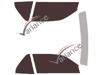 Tinted film kit Bmw 3 Series (3) Cabriolet 2 doors (1994 - 1999) Tinted film kit Bmw 3 Series (3) Cabriolet 2 doors (1994 - 1999)