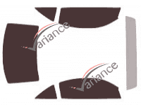 Kit de lámina tintada para Lexus SC Cabriolet 2 puertas (2001 - 2010) Kit de lámina tintada para Lexus SC Cabriolet 2 puertas (2001 - 2010)