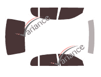 Kit de láminas tintadas Lexus GS (1) Sedán de 4 puertas (1991 - 1997) Kit de láminas tintadas Lexus GS (1) Sedán de 4 puertas (1991 - 1997)