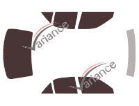 Tinted film kit Lexus IS (1) 4-door sedan (1997 - 2005) Tinted film kit Lexus IS (1) 4-door sedan (1997 - 2005)