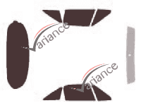 Mazda MX-5 (2) Coupe 2-door tinted film kit (1998 - 2005) Mazda MX-5 (2) Coupe 2-door tinted film kit (1998 - 2005)