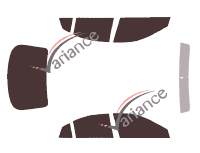 Mazda tinted film kit 6 (1) 5 doors (2001 - 2007) Mazda tinted film kit 6 (1) 5 doors (2001 - 2007)