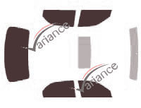 Mazda tinted film kit 626 (5) Sedan 4 doors (1997 - 2002) Mazda tinted film kit 626 (5) Sedan 4 doors (1997 - 2002)