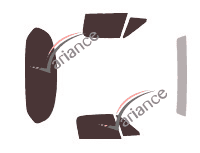 Mazda MX-5 (1) Cabriolet 2-door (1990 - 1998) tinted film kit Mazda MX-5 (1) Cabriolet 2-door (1990 - 1998) tinted film kit