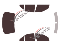 Tinted film kit Mercedes-Benz S-Class (3) Short Sedan 4-door (1999 - 2005) Tinted film kit Mercedes-Benz S-Class (3) Short Sedan 4-door (1999 - 2005)