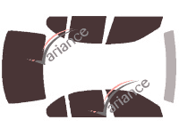 Tinted film kit Bmw Serie 5 / i5 (3) 4-door sedan (1995 - 2003) Tinted film kit Bmw Serie 5 / i5 (3) 4-door sedan (1995 - 2003)