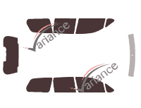 Kit film teinté Mitsubishi Endeavor 5 portes (2004 - 2012) Kit film teinté Mitsubishi Endeavor 5 portes (2004 - 2012)