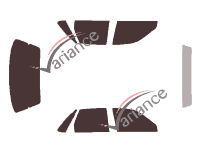 Kit film teinté Mitsubishi Galant (6) Berline 4 portes (1987 - 1993) Kit film teinté Mitsubishi Galant (6) Berline 4 portes (1987 - 1993)