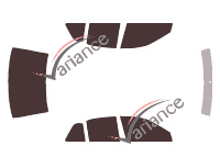 Kit film teinté Mitsubishi Galant (8) Berline 4 portes (1996 - 2006) Kit film teinté Mitsubishi Galant (8) Berline 4 portes (1996 - 2006)