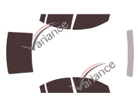 Kit film teinté Mitsubishi Galant (9) Berline 4 portes (2004 - 2013) Kit film teinté Mitsubishi Galant (9) Berline 4 portes (2004 - 2013)