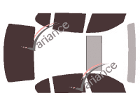 Tinted film kit Bmw Serie 7 / i7 (4) Sedan 4 doors (2001 - 2008) Tinted film kit Bmw Serie 7 / i7 (4) Sedan 4 doors (2001 - 2008)