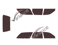 Tinted film kit Mitsubishi Diamante (1) Estate 5 doors (1990 - 1996) Tinted film kit Mitsubishi Diamante (1) Estate 5 doors (1990 - 1996)