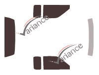 Kit de película tintada para Nissan Frontier (1) pick-up de 2 puertas (1998 - 2004) Kit de película tintada para Nissan Frontier (1) pick-up de 2 puertas (1998 - 2004)