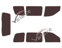 Tinted film kit Opel Sintra 5-door (1997 - 1999) Tinted film kit Opel Sintra 5-door (1997 - 1999)