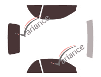 Tinted film kit Bmw 3 Series (4) M3 Cabriolet 2 doors (1999 - 2005) Tinted film kit Bmw 3 Series (4) M3 Cabriolet 2 doors (1999 - 2005)