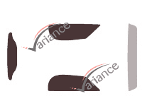 Pontiac Solstice Cabriolet 2 door tinted film kit (2005 - 2009) Pontiac Solstice Cabriolet 2 door tinted film kit (2005 - 2009)