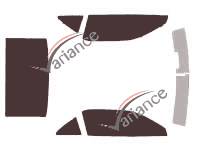 Kit film teinté Cadillac XLR Cabriolet 2 portes (2004 - 2010) Kit film teinté Cadillac XLR Cabriolet 2 portes (2004 - 2010)