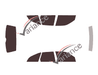 Seat Ibiza tinted film kit (2) 5 doors (1999 - 2002) Seat Ibiza tinted film kit (2) 5 doors (1999 - 2002)