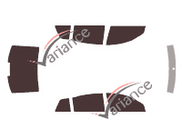 Tinted film kit Skoda Superb (1) Sedan 4-door (2001 - 2008) Tinted film kit Skoda Superb (1) Sedan 4-door (2001 - 2008)