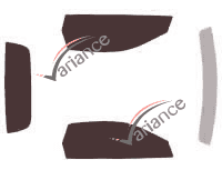 Chevrolet Camaro (4) Convertible 2-door tinted film kit (1993 - 2003) Chevrolet Camaro (4) Convertible 2-door tinted film kit (1993 - 2003)