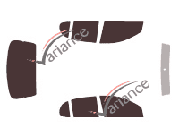 Tönungsfolien-Kit Toyota Echo Limousine 4 Türen (1999 - 2005) Tönungsfolien-Kit Toyota Echo Limousine 4 Türen (1999 - 2005)