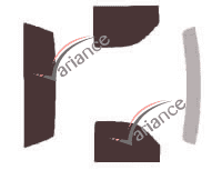 Tinted film kit Chevrolet 1500-2500-3500 (5) Standard Cab Pick-up 2 doors (1998 - 2007) Tinted film kit Chevrolet 1500-2500-3500 (5) Standard Cab Pick-up 2 doors (1998 - 2007)