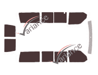 Kit film teinté Volkswagen Transporter T4 (4) Court 5 portes (1990 - 2003) Kit film teinté Volkswagen Transporter T4 (4) Court 5 portes (1990 - 2003)