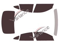 Tinted film kit Bmw Serie 2 (2) Gran Coupe Sedan 4 doors (since 2020) Tinted film kit Bmw Serie 2 (2) Gran Coupe Sedan 4 doors (since 2020)