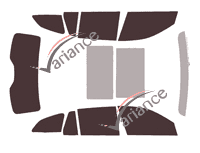 Tinted film kit Bmw 3 Series (7) Touring Estate 5-door (since 2019) Tinted film kit Bmw 3 Series (7) Touring Estate 5-door (since 2019)