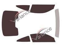 Tinted film kit Bmw Serie 4 / i4 (2) 2-door Coupé (since 2020) Tinted film kit Bmw Serie 4 / i4 (2) 2-door Coupé (since 2020)