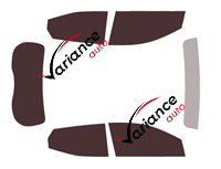 Chevrolet Bolt (2) EUV 5-door tinted film kit (since 2022) Chevrolet Bolt (2) EUV 5-door tinted film kit (since 2022)