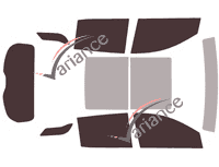 Kit film teinté Gmc Terrain (2) 5 portes (2017 - 2024)