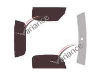 Honda S 2000 Cabriolet 2-door tinted film kit (2002 - 2010) Honda S 2000 Cabriolet 2-door tinted film kit (2002 - 2010)