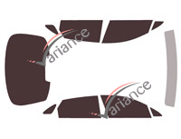 Tinted film kit Kia K5 (1) 4-door sedan (since 2020) Tinted film kit Kia K5 (1) 4-door sedan (since 2020)