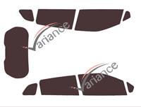 Tinted film kit Kandi K23 (1) 5-door (since 2020) Tinted film kit Kandi K23 (1) 5-door (since 2020)