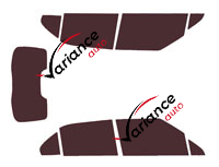 MG 3 (1) 5-door (2011 - 2024) tinted film kit MG 3 (1) 5-door (2011 - 2024) tinted film kit