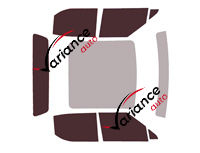 Kit film teinté Rivian R1T (1) Pick-up 4 portes (depuis 2022)
