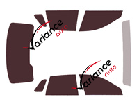 Rolls Ghost tinted film kit (2) 4-door sedan (since 2020) Rolls Ghost tinted film kit (2) 4-door sedan (since 2020)