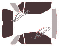 Smart ForTwo (1) 3-door Coupe (1998 - 2007) tinted film kit Smart ForTwo (1) 3-door Coupe (1998 - 2007) tinted film kit